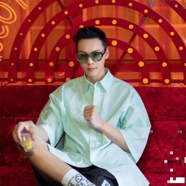 

sunglasses chen weiting, deng ziqi and the same conjoined lens, White;black