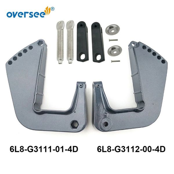 

6l8-g3111 & 6l8-g3112 clamp bracket kit spare parts for yamaha 4-5-6hp outboard f4 f5 f6