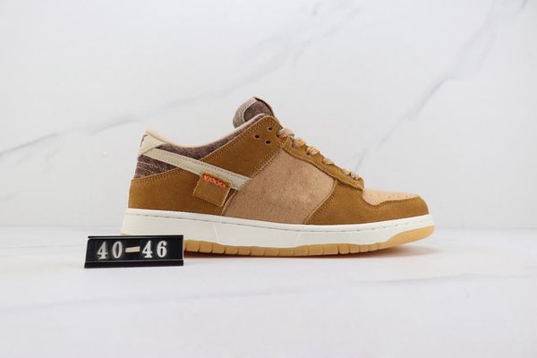 

with box 2022 teddy bear low running shoes men brown wheat sneaker