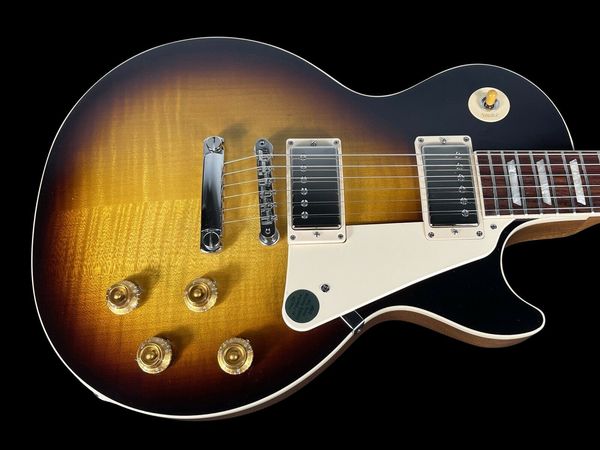 

2022 paul standard '50s aa flame ~ tobacco burst electric guitar