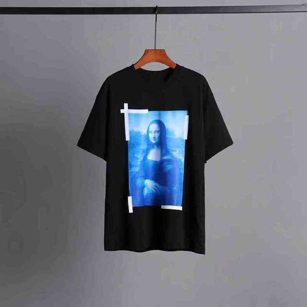 

fashion designer oil paintting cotton short sleeves t shirt mens t-shirt casual tee back printing of black white for man owlj, White;black