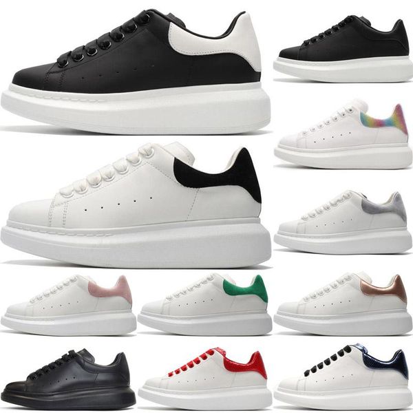 

2022 designer white black shoes classic suede velvet leather women womens flats platform oversized sneaker men mens espadrille flat sole sne