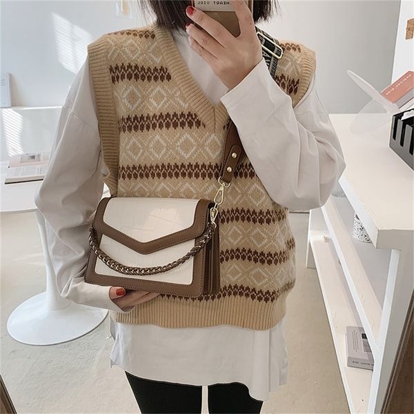 

versatile fashionable new fashion women's single texture messenger small square 80% off purse sales