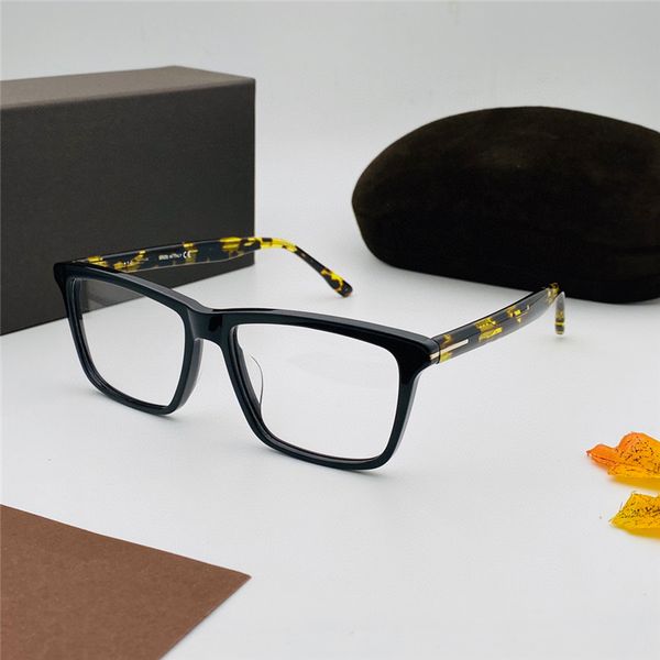 

optical eyeglasses for men women retro 5407 style anti-blue glasses light lens plate with box, White;black