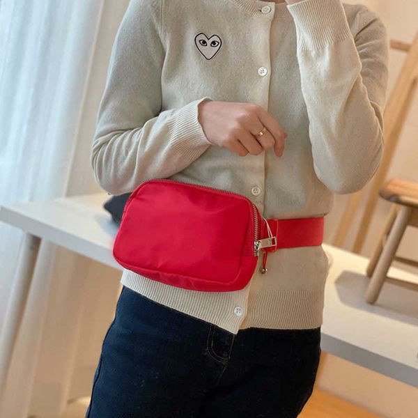 

1l capacity lu waist bags men women sport runner fanny pack belly waist bum bag fitness running belt jogging