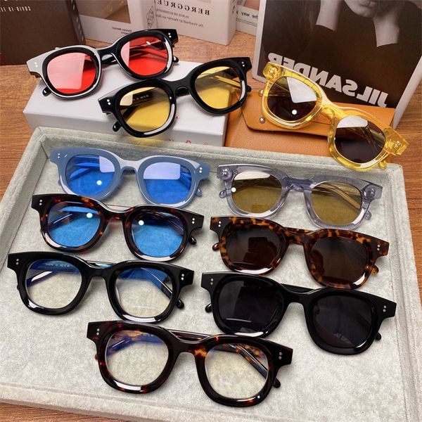 

designer sunglasses 2022 new akila sunglass tide brand ins net red same jelly color round frame sunglass, White;black