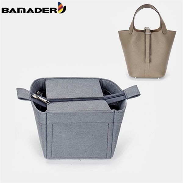 

bamader bag liner suitable for brand woman s with cover felt cloth insert travel cosmetic organize the storage in 220616