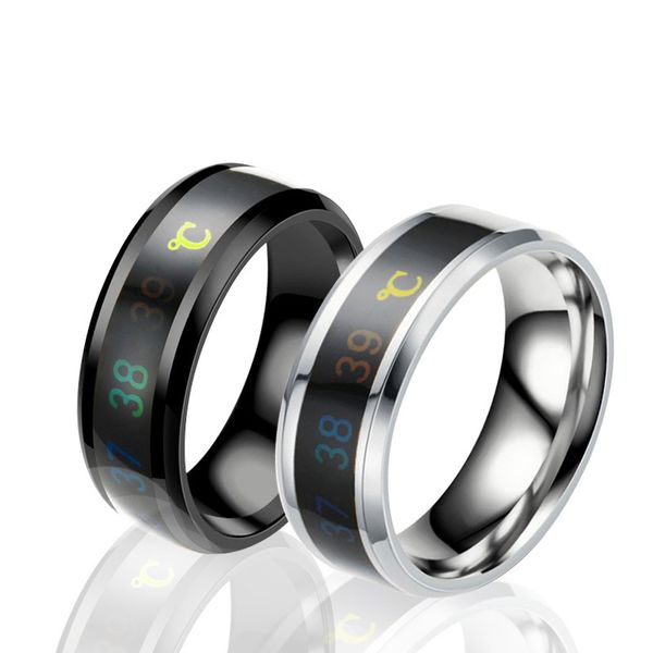 

mood ring for woman band couple rings, Silver