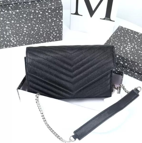 

genuine leather handbag women bag original box messenger shoulder purse chain with card holder slot clutch7