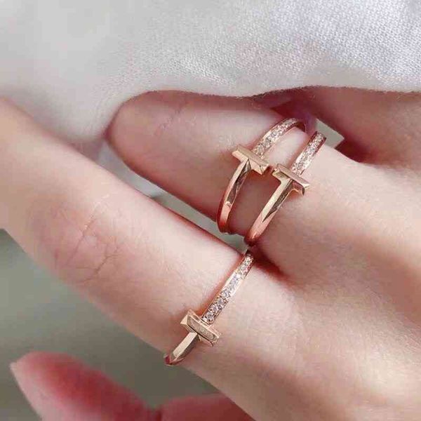 

gf4l european and american fashion brand t family new ring valley ailing, Silver