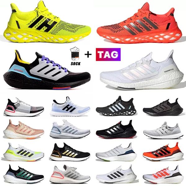 

og men ultraboost running shoes size 36-45 ultra core triple black white solar yellow blue gold metallic tech indigo purple dash grey women