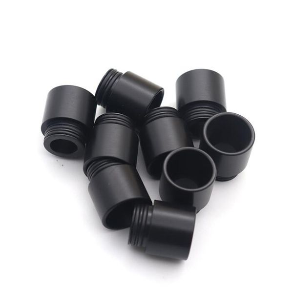 Pontas de gotejamento TFV8 Preto POM Acessórios de ponta de gotejamento Boquilhas 16 * 18mm Fit Tanque TFV8