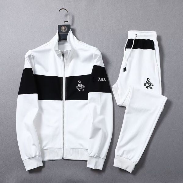 

2022 men's tracksuits designer trainingsanzug luxus schweiÃanzÃ¼ge herbst jacke herren jogger sportswear jacke + hosen sweatshirt sporti, Gray