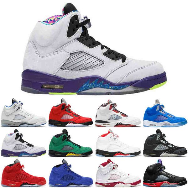 

bluebird 5 5s men shoes stealth what the raging bull alternate bel trainers sports sneakers size 7-13, Black