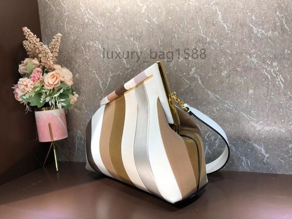 

handbags women luxurys fend designer 2021 first series metal wrapped dinner handbag single shoulder messenger bag bb