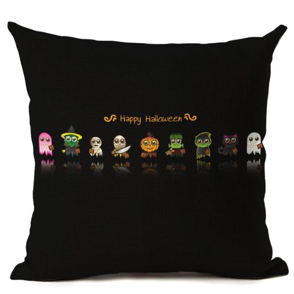 

halloween pillows case 45*45cm pumpkin ghost print pillow cover throw cushion sofa nap covers home decor colors