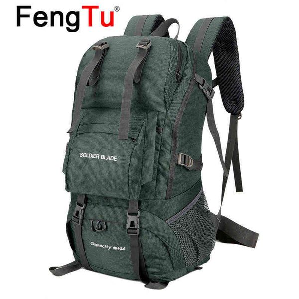 

fengtu 50l outdoor hiking camping backpack molle multifunction tactical military rucksack travel sports bag backpacks t220801