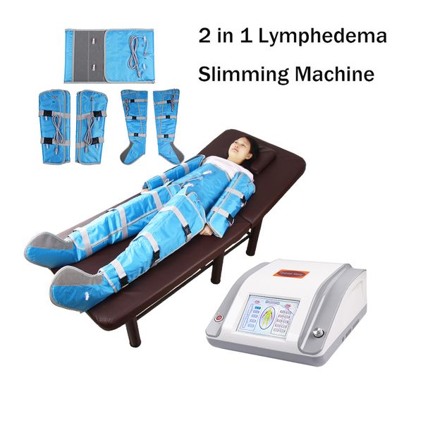 2-in-1-Ferninfrarot-Saunaanzug, Fett reduzieren, Pressotherapie-Ausrüstung, Lymphdrainage-Maschine, Lymph-Entgiftung