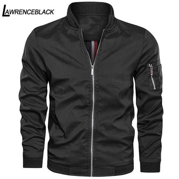 

bomber jacket mens plus size 6xl casual male streetwear mens jackets and coats mens bomber jacket simple british style man coat 220809, Black;brown