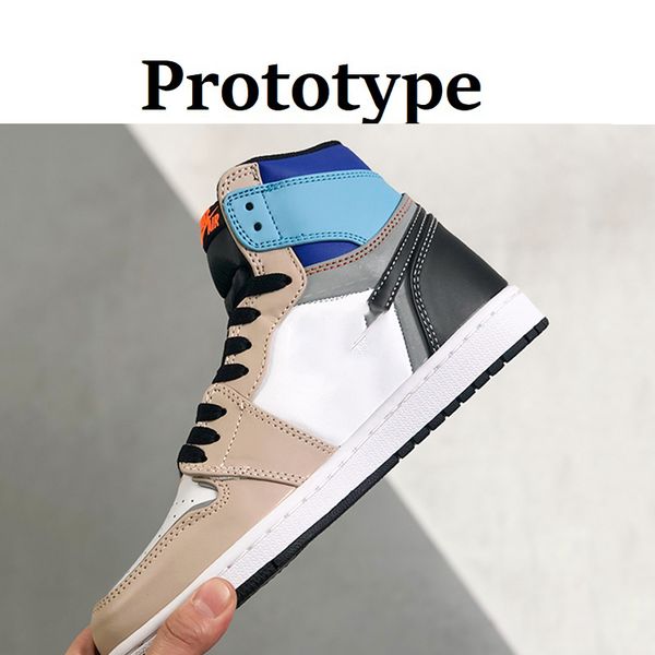 

prototype jumpman 1 university blue 1 og basketball shoes a1lkss043 sports mens women sneakers size 36-47