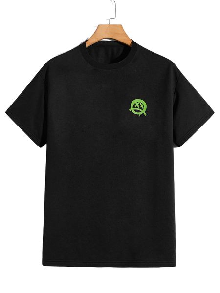 

men cartoon graphic tee y5lh#, White;black