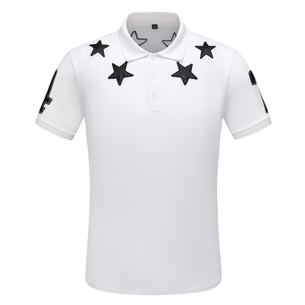 

2022 summer mens designer polos t shirt casual man womens tees with black white letters print short sleeves sell luxury men clothes m-3xl# m, White;black