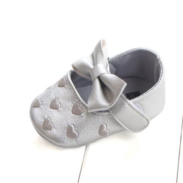 

children's cartoon cute bow comfortable and breathable first walkers new toddler s102