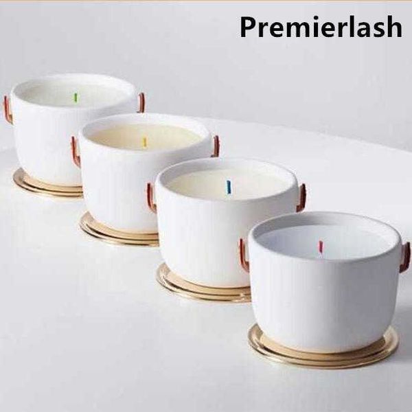 

premierlash perfumed candle 220g france brand scented bougie parfum candle long smell fragrance deodorant incense sealed gift box fast ship