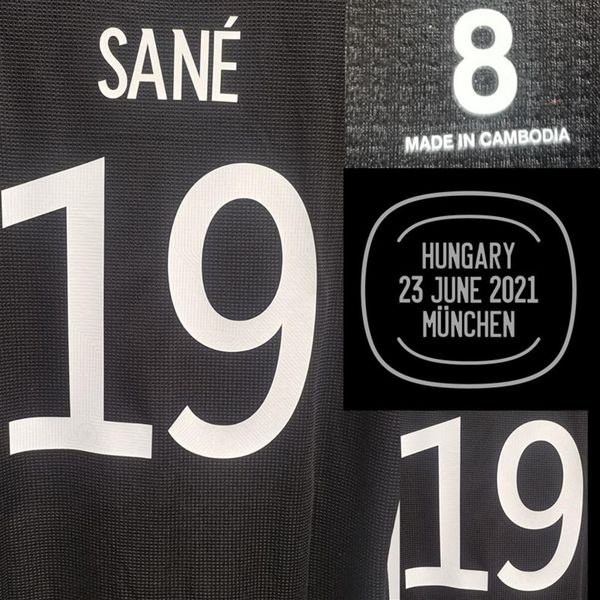 

collectable match worn player issue gnabry kroos werner sane kimmich muller with matchdetails soccer badge280r