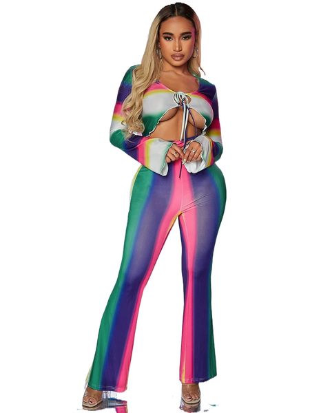 

sxy colorblock flare leg pants y0kc#, Black;white