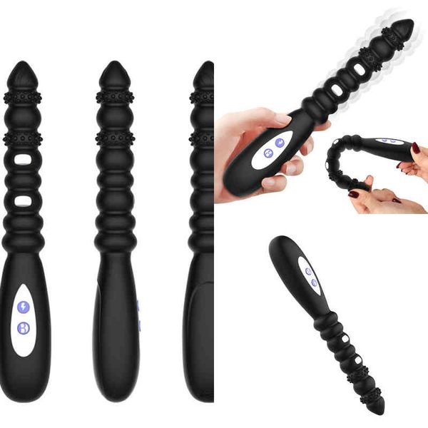 NXY Anal Toys Toys elétricos Plug de massageador de massageador vibração ânus g vibrator sexo erótico para homens gays 220506