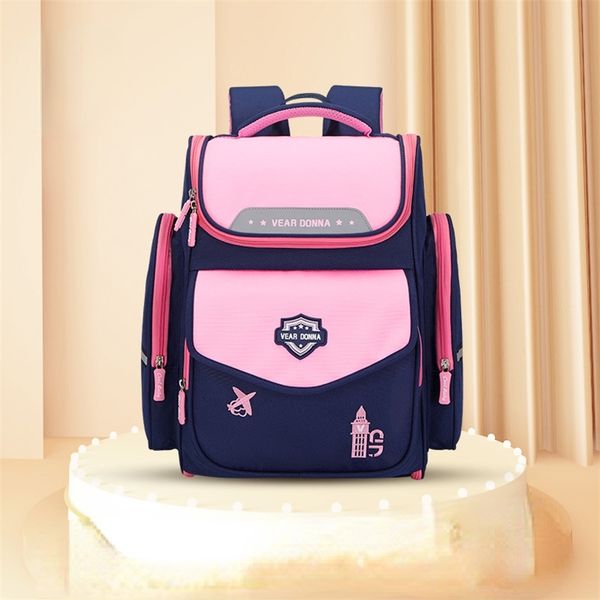 

waterproof children school bags girls boys primary school backpack orthopedic backpack schoolbag kids book bag mochila infantil 220808