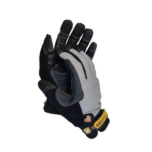 

genuine highest quality performace durable puncture resistance non slip working gloves small medium l xl xxl xxxl grey 220812gxgx, Blue;gray
