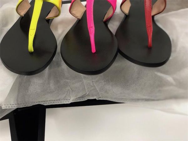 

2022 designer slides women flip flops real leather slippers double metal summer beach slide sandal causal shoes with box no6, Black