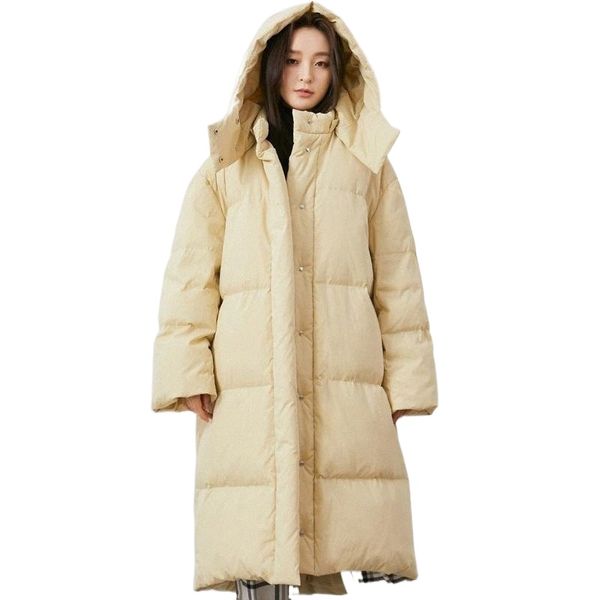 

women's down & parkas bread style long coats winter fluffy hooded coat female oversized thicker warm jacket wy302 u4cz#, Black
