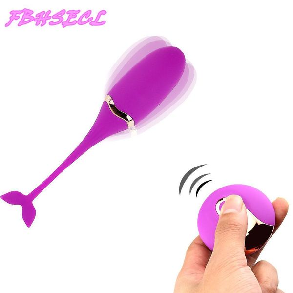 FBHSECL Brinquedos Sexy para mulheres Ótimo Exercício Vaginal Ben Wa Vibrador Produtos Adultos Clitors Estimulador de ovo vibratório