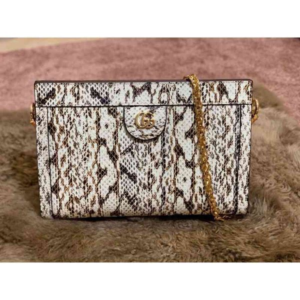 

designers premium quality ophidia snakeskin chain bag luxury bags, Black;red