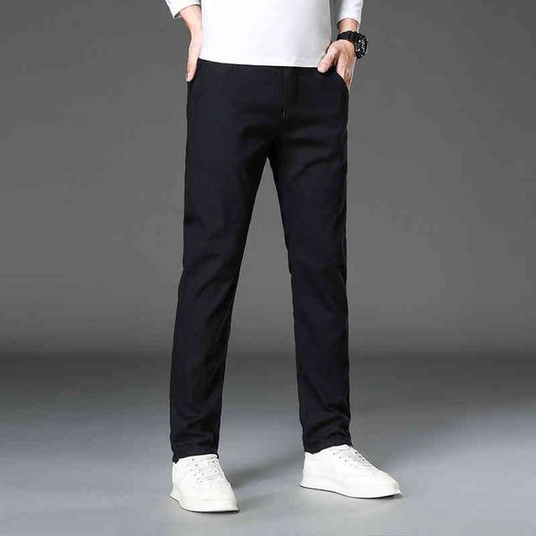 

men's pants men's casual pants versatile straight ctml, Black