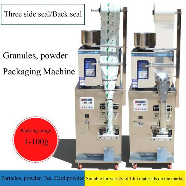 Máquina de embalagem Automático em pó de grânulo grânulo alimento seco parafuso para parafuso Máquina de embalagem de vedação de material medicinal Tempo