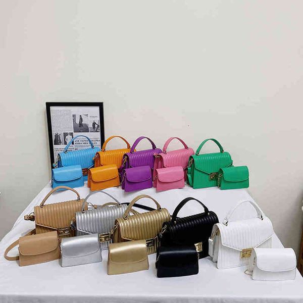 

women's bag 2022 printing elegant square luxury women's hand hands single shoulder bag all-match portable shoulder messenger desig