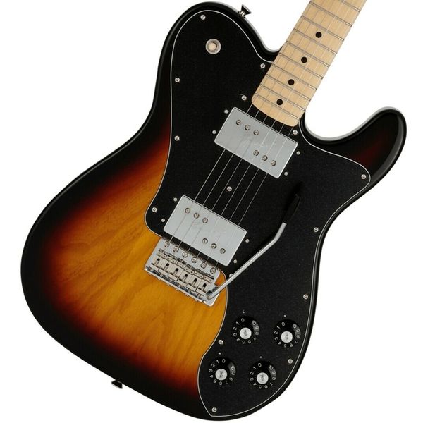 

limited 70s tele deluxe with tremolo 3-color sunbu electric guitar