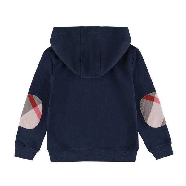 per favore capisci Ragazzi Primavera Autunno Giacche per bambini Cappotti con cerniera in cotone per bambini Giacca con cappuccio per bambini Capispalla per bambini Cappotto cardigan casual per bambini