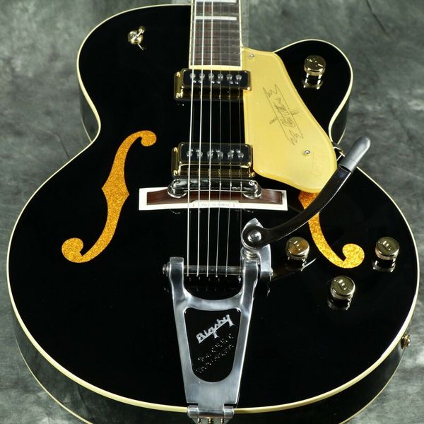 

g6120t-blk fsr vintage select edition chet atkins hollow electric guitar