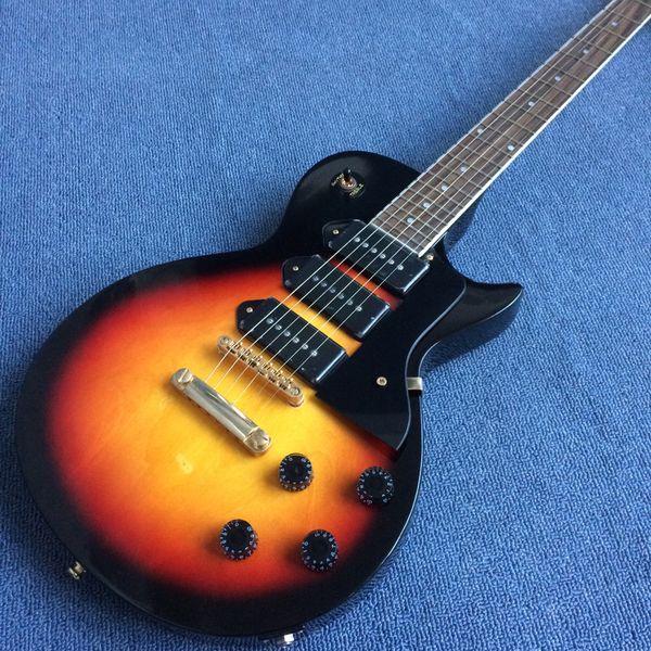 

electric guitar, solid mahogany, p90 pickup, 3ts
