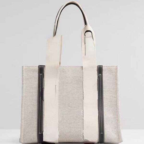 Дизайнерские сумки на плечо с буквенным принтом в полоску, вечерние сумки, большая вместительная сумка-тоут, парусиновая женская японская повседневная сумка, сумка для покупок