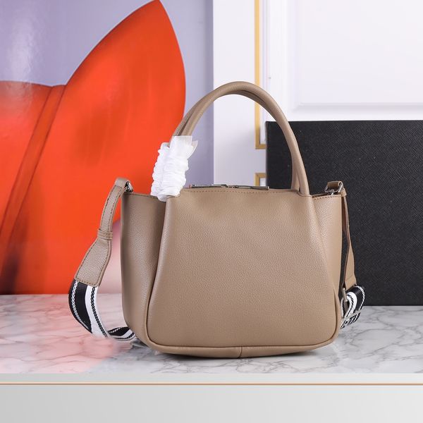 

2022 women new style bag genuine leather crossbody double shoulder straps