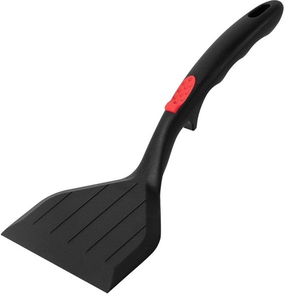 Silicone Spatula carne carne ovo de cozinha raspador largo pizza pizza não bastão turners levantadores alimentos utensílios de cozinha em casa MX10221358 T200415