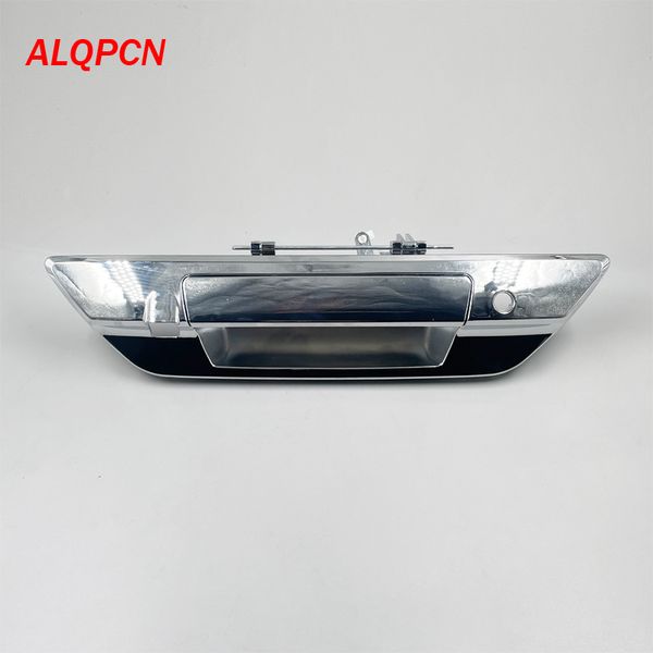 

tailgate handle lift gate open catcher with key hole and camera hole for toyota hilux revo 2015-2019 all chrome