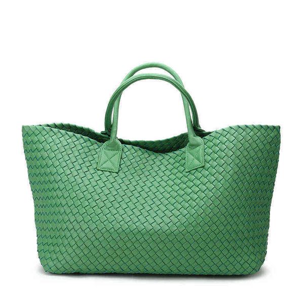 2019 Bolsas de tecido de design de marca para mulheres, fardos, moda, tecido, mão, ombro, senhora, bolsa de grande capacidade, cesta de compras, G220422