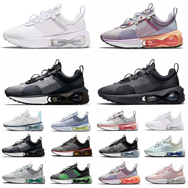 

knit mesh max 2021 men women running shoes obsidian black white barely rose green teal venice crimson triple black court purple mens trainer